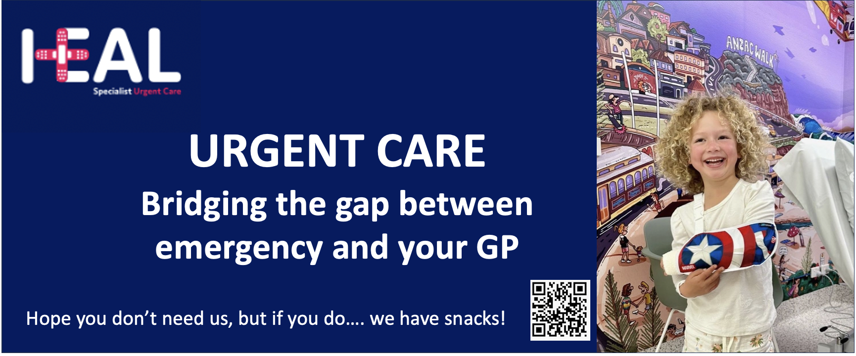 Heal Urgent care, the gap between the emergency department and your GP